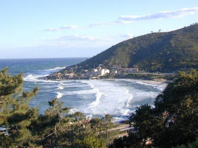 la plage de Tarco en corse